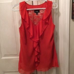 By&By, new w/out tags, beautiful Orange sleeveless
